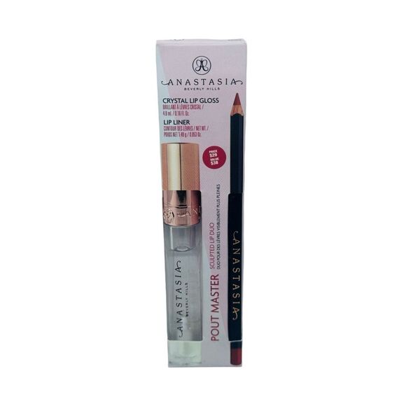 Anastasia Beverly Hills Pout Master Sculpted Lip Duo - Lip Gloss / Lip Liner - Picture 1 of 2